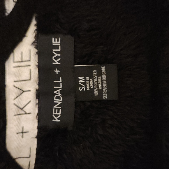 Kendall and Kylie oversized black cardigan coat size S/M - Picture 3 of 5